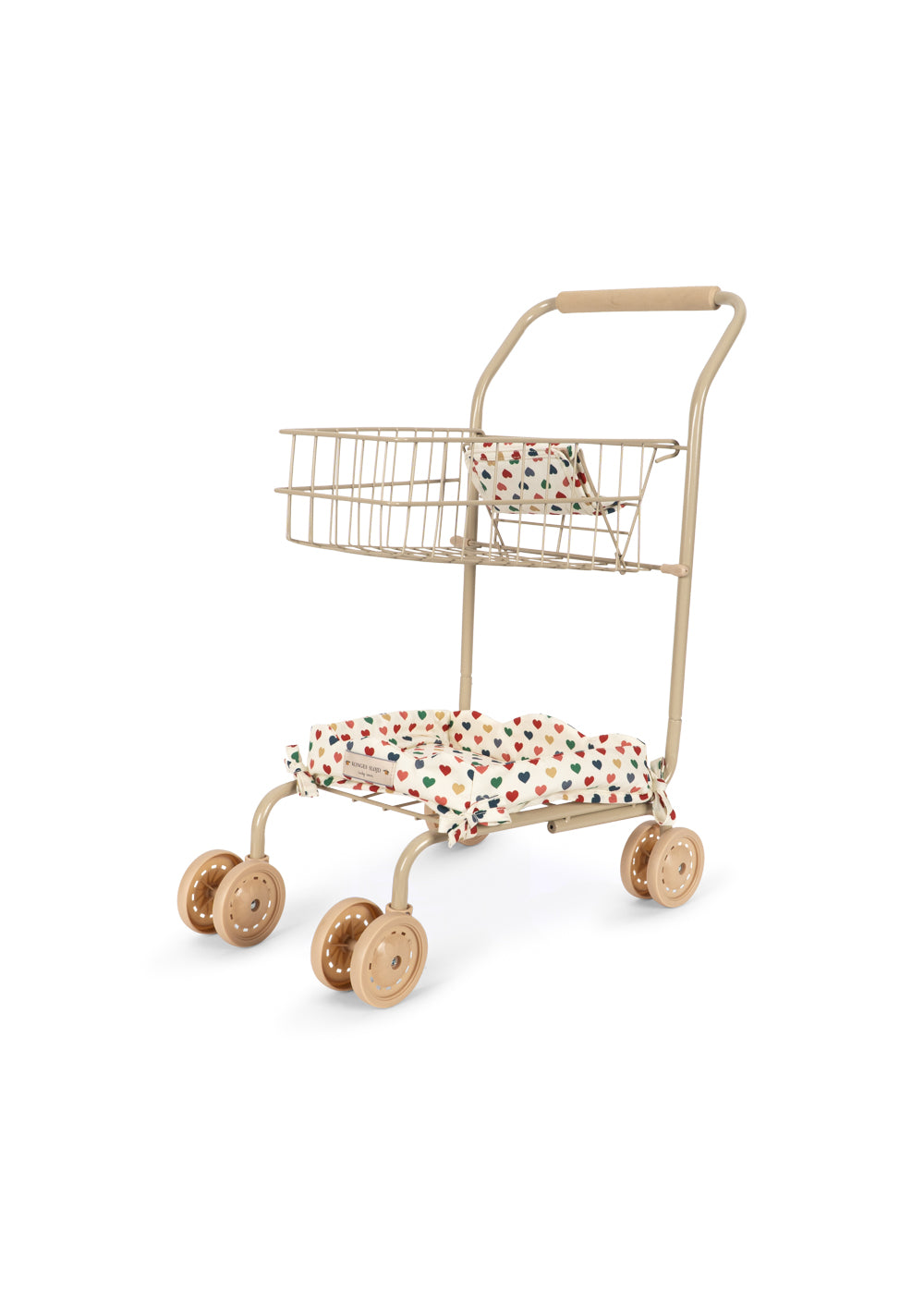 【Konges Sløjd】KIDS SHOPPING CART - COEUR COLORÉ