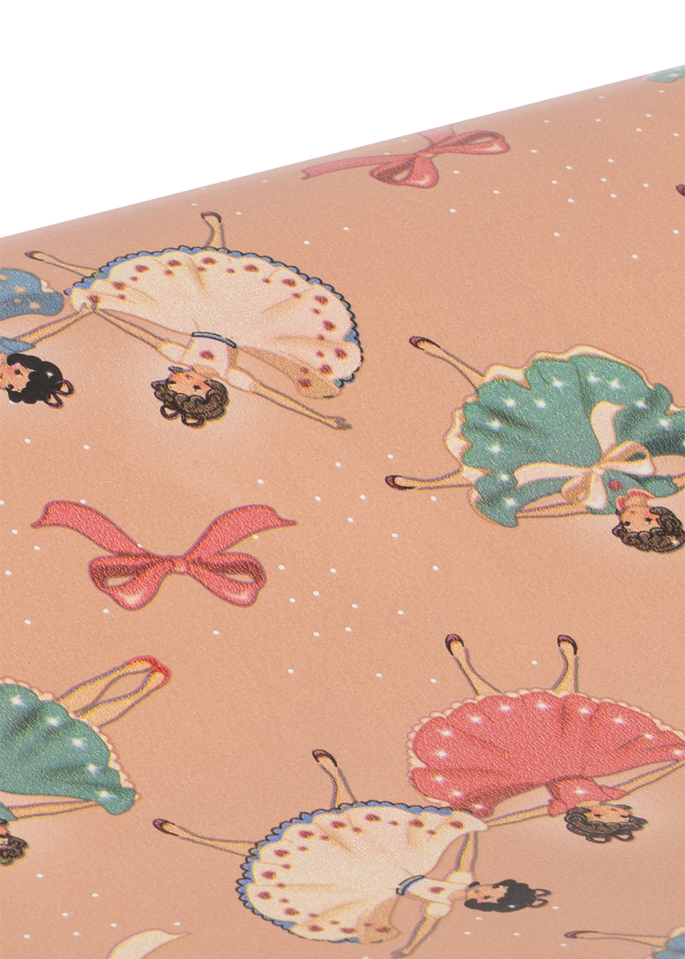 【Konges Sløjd】WRAPPING PAPER - BOW BALLERINA BLUSH
