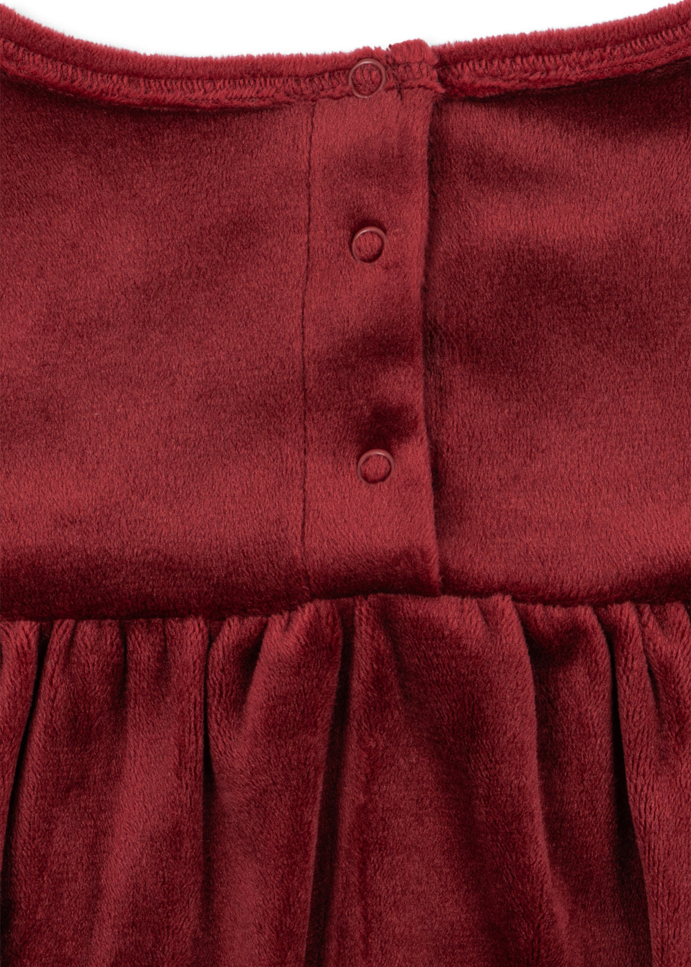 【Konges Sløjd】 JINGLE ROMPER DRESS GRS - RED DAHLIA