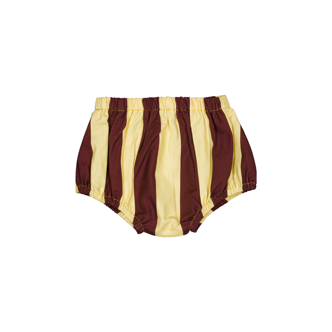 【LOIR paris】ロワール ALICE - BURGUNDY & YELLOW STRIPES