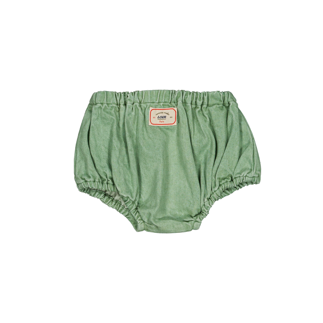 【LOIR paris】ロワール ALICE - LIGHT GREEN DENIM