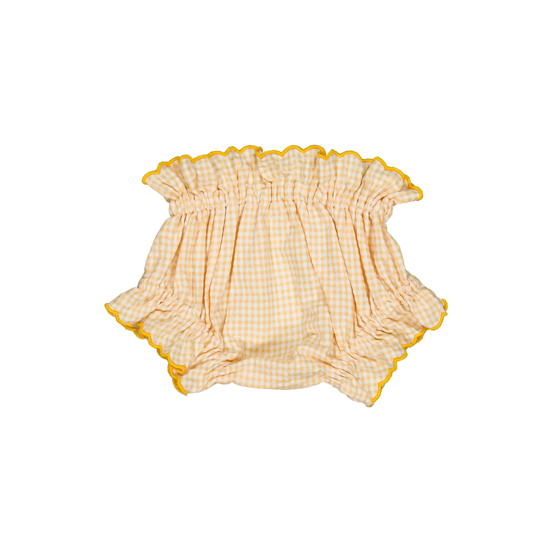 【LOIR paris】ロワール LEONOR - YELLOW GINGHAM