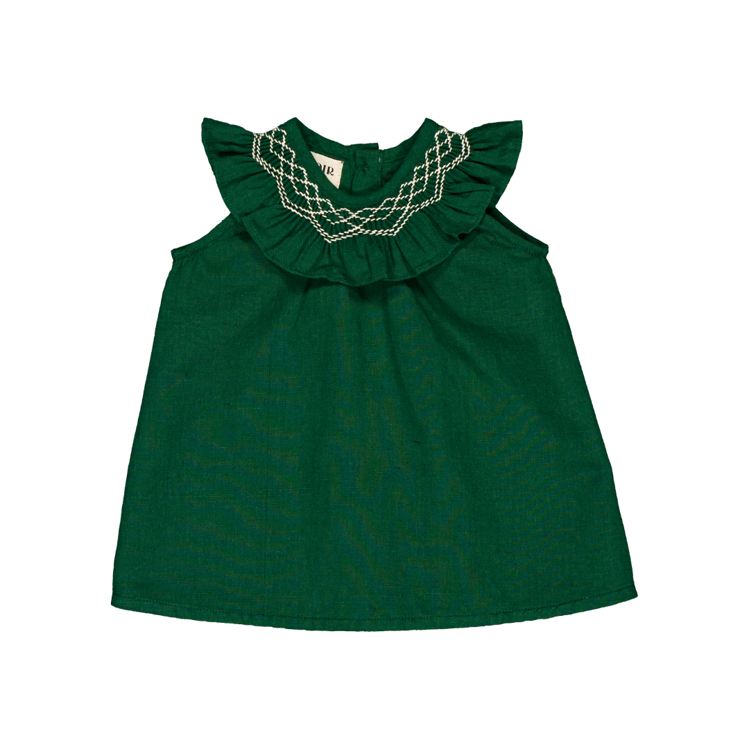 【LOIR paris】ロワール THAIS - GREEN LINO COTTON