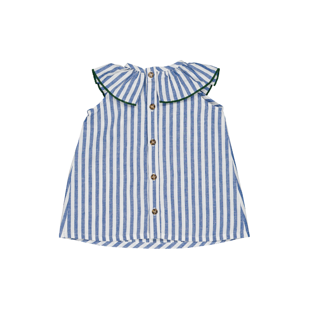 【LOIR paris】ロワール THAIS - LARGE BLUE STRIPES