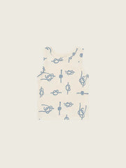 【ORGANIC ZOO / オーガニックズー】Sailor Knots Vest タンクトップ｜オーガニックコットン ベビー キッズ