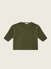 【ORGANIC ZOO】Artichoke Shoulder Button Wool Jumper
