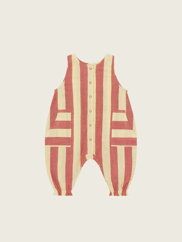 【ORGANIC ZOO】Tomato Stripes Jumpsuit
