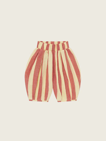【ORGANIC ZOO / オーガニックズー】Tomato Stripes Resort Pants リゾートパンツ｜オーガニックコットン キッズ