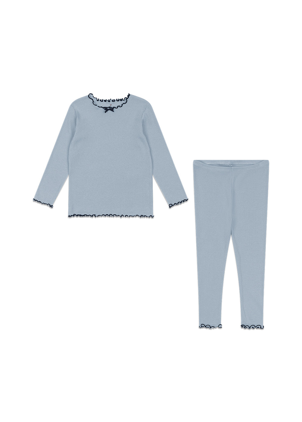 【Konges Sløjd】RIVI RIB SET OCS - BLUE FOG