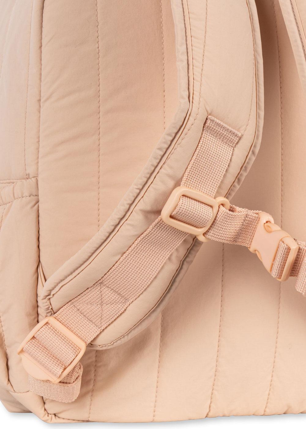 【Konges Sløjd】JUNO QUILTED SEQUIN BACKPACK MIDI - CAMEO ROSE