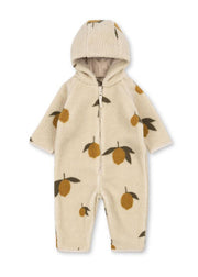 【Konges Sløjd】JODY TEDDY ONESIE GRS - MON GRAND CITRON