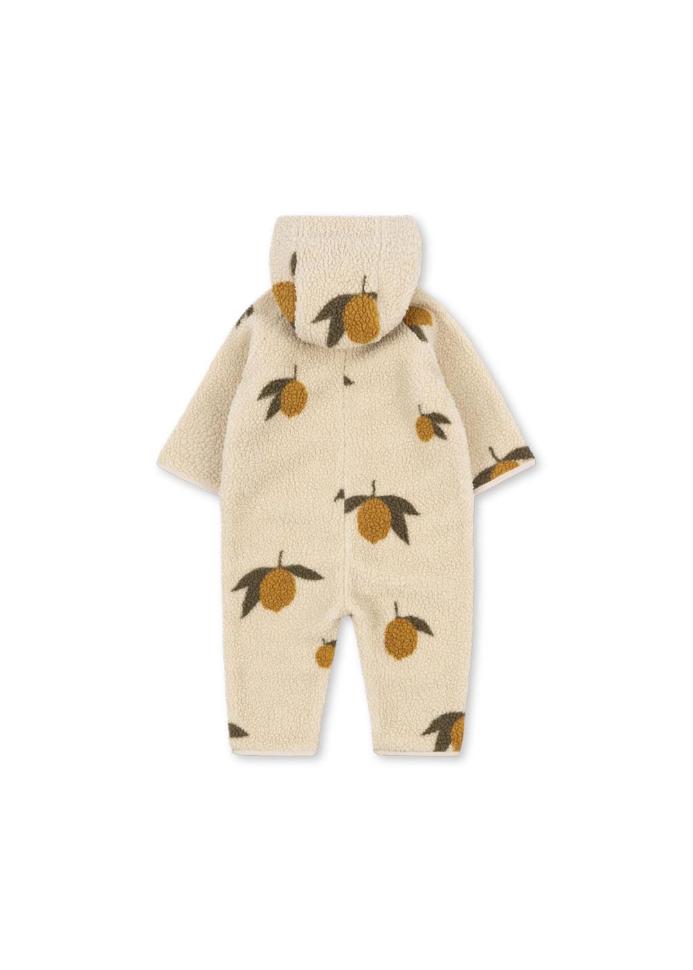 【Konges Sløjd】JODY TEDDY ONESIE GRS - MON GRAND CITRON