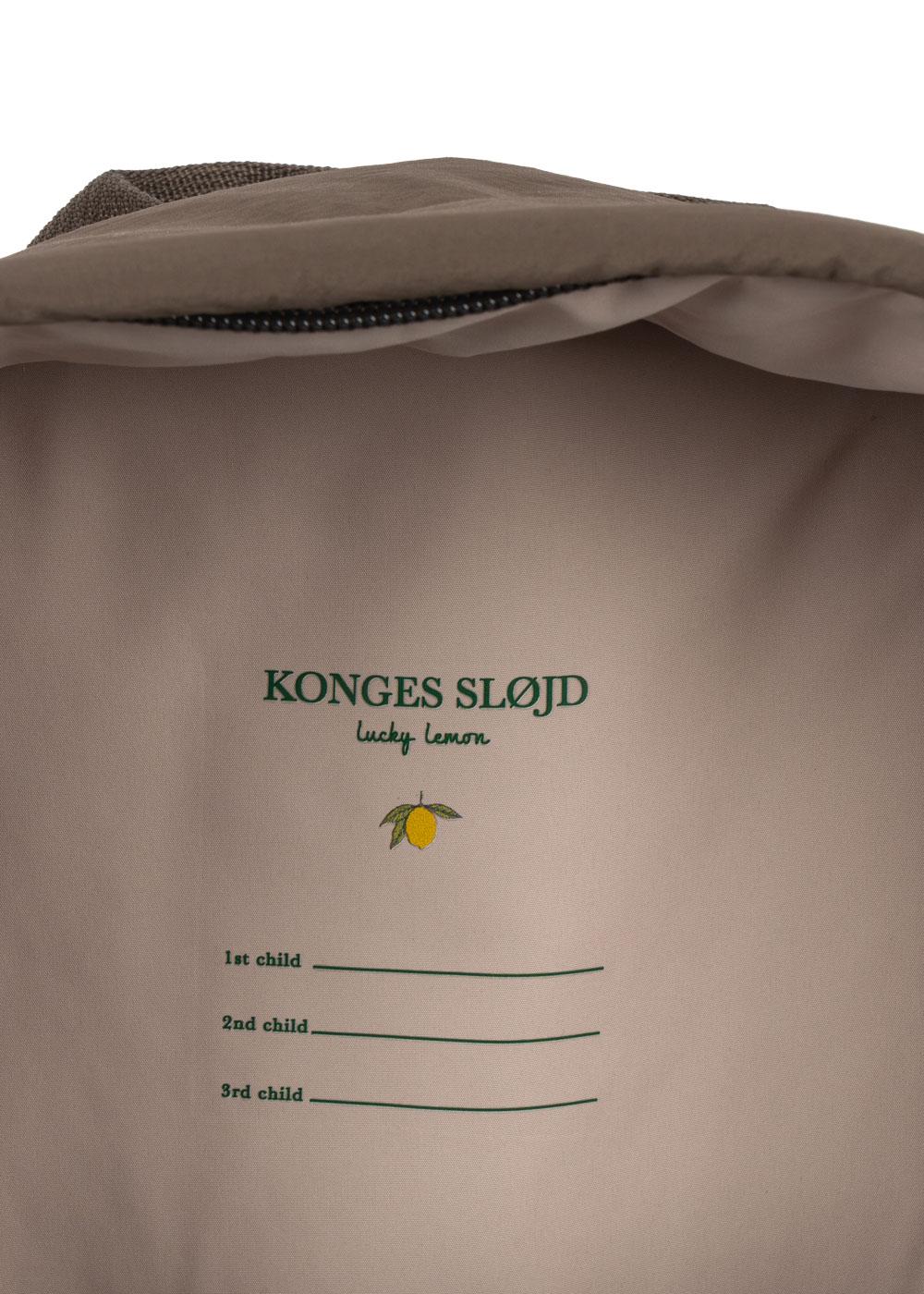 【Konges Sløjd】JUNO QUILTED BACKPACK MIDI - WALNUT