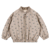【Konges Sløjd】JUNO PRINTED BOMBER JACKET - BOW MAGNET