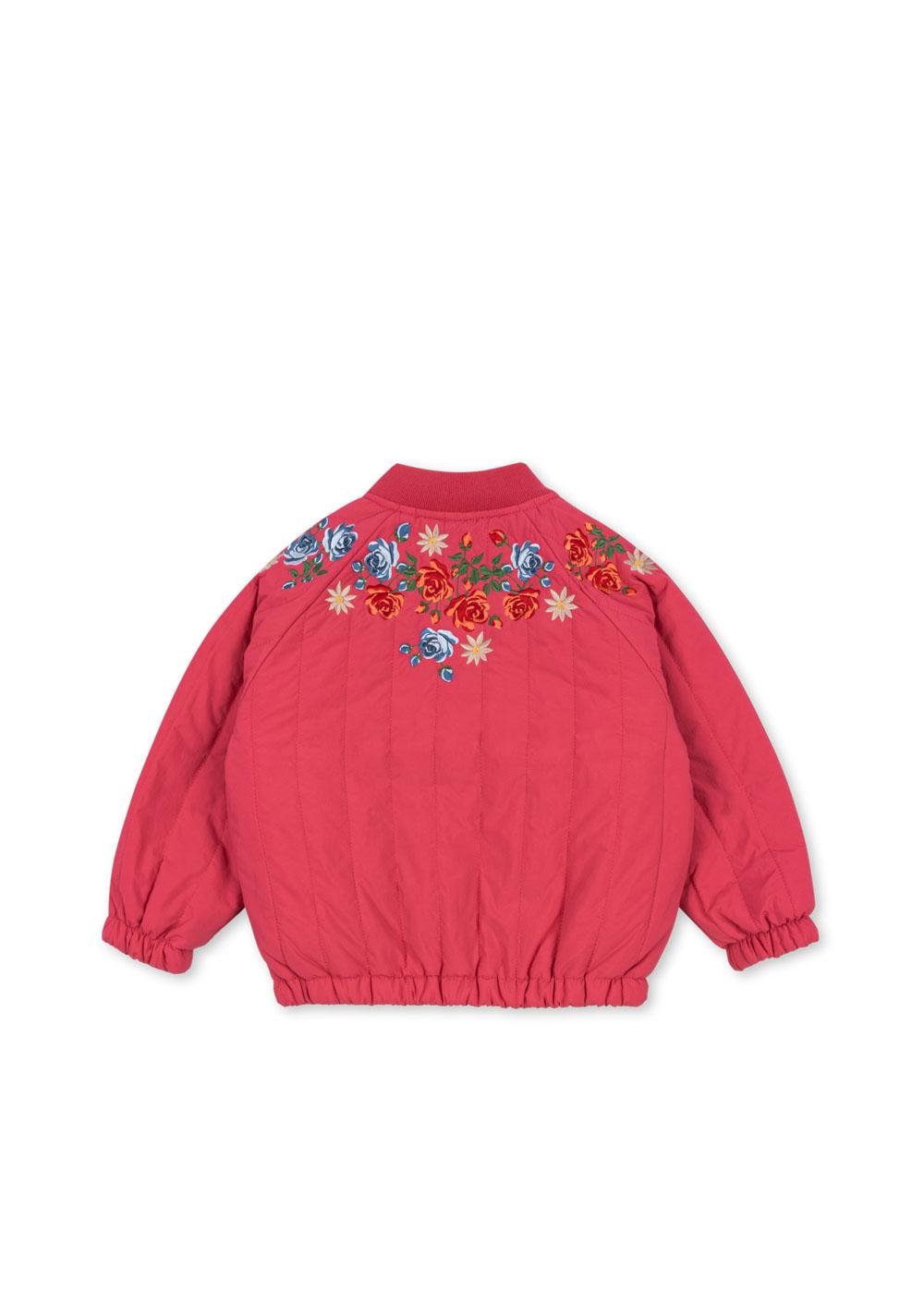 【Konges Sløjd】JUNO BOMBER JACKET - RASPBERRY WINE
