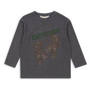 【Konges Sløjd】ERA LS TEE OCS - CATTITUDE