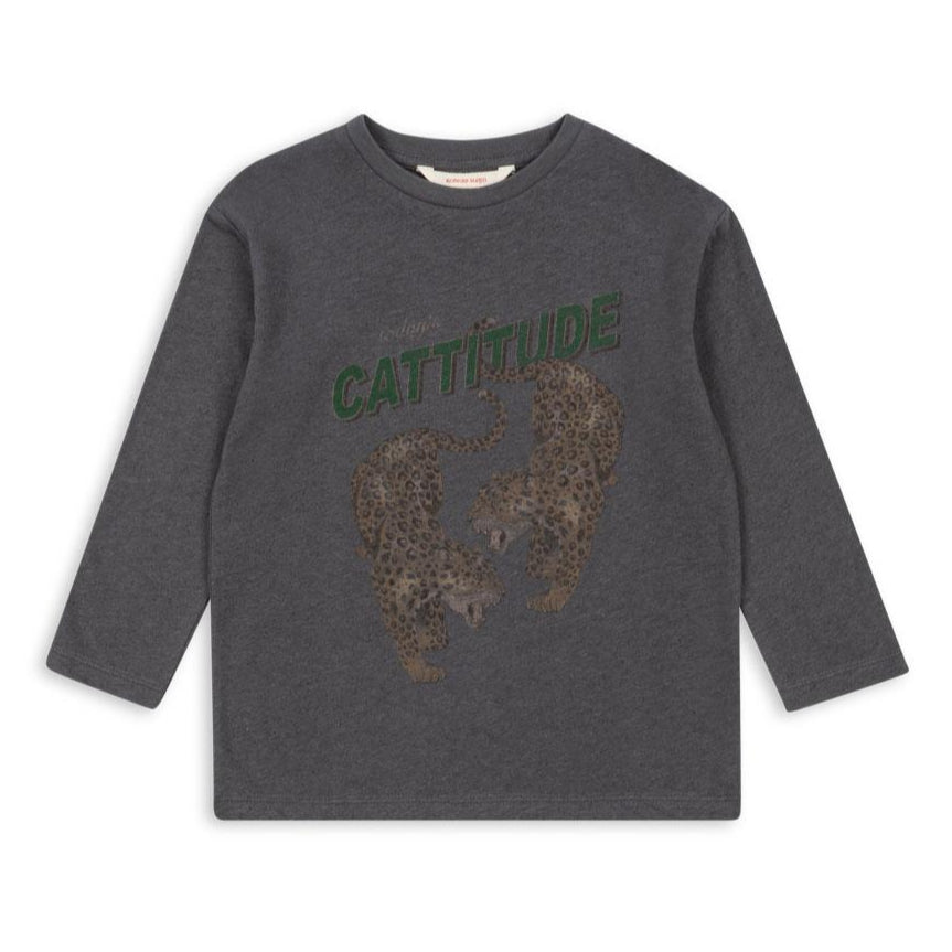 【Konges Sløjd】ERA LS TEE OCS - CATTITUDE