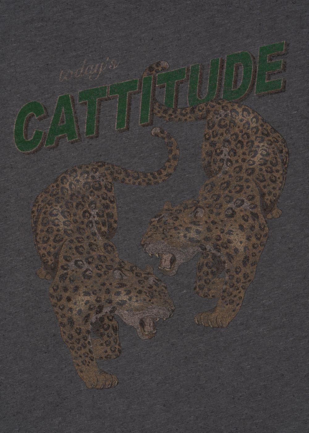 【Konges Sløjd】ERA LS TEE OCS - CATTITUDE