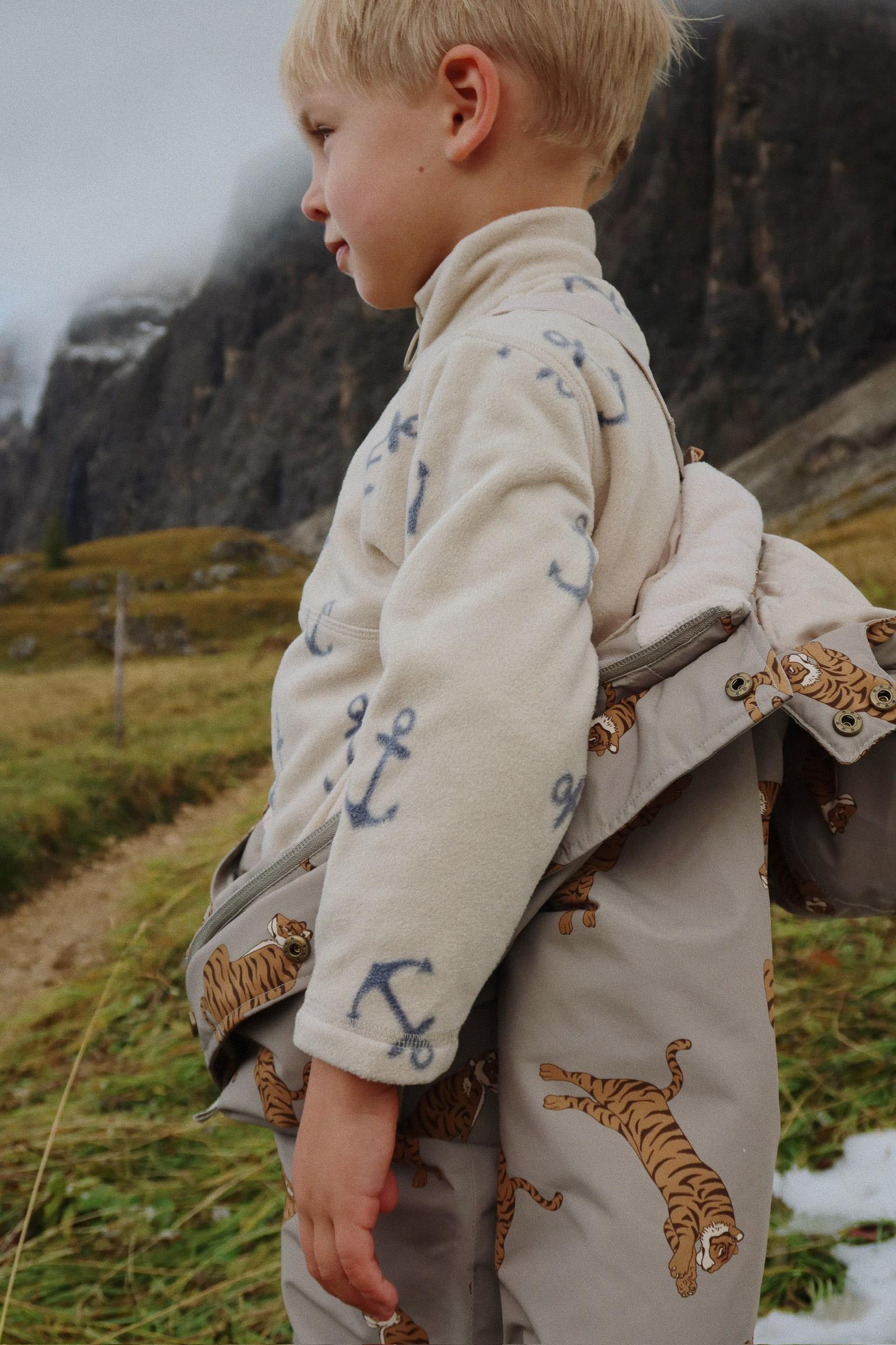【Konges Sløjd】NOHR SNOWSUIT PRINT - TIGER OAK