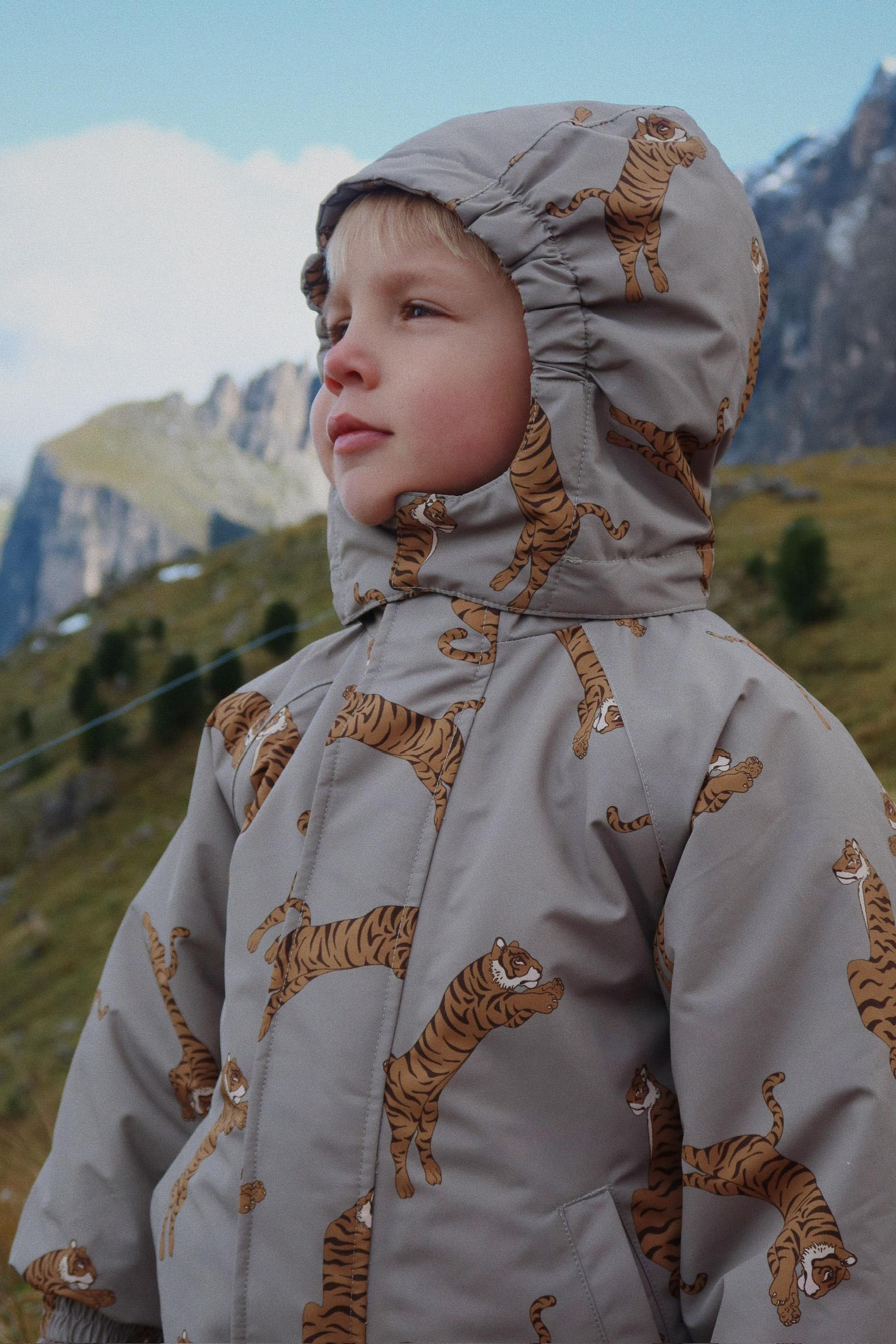 【Konges Sløjd】NOHR SNOWSUIT PRINT - TIGER OAK