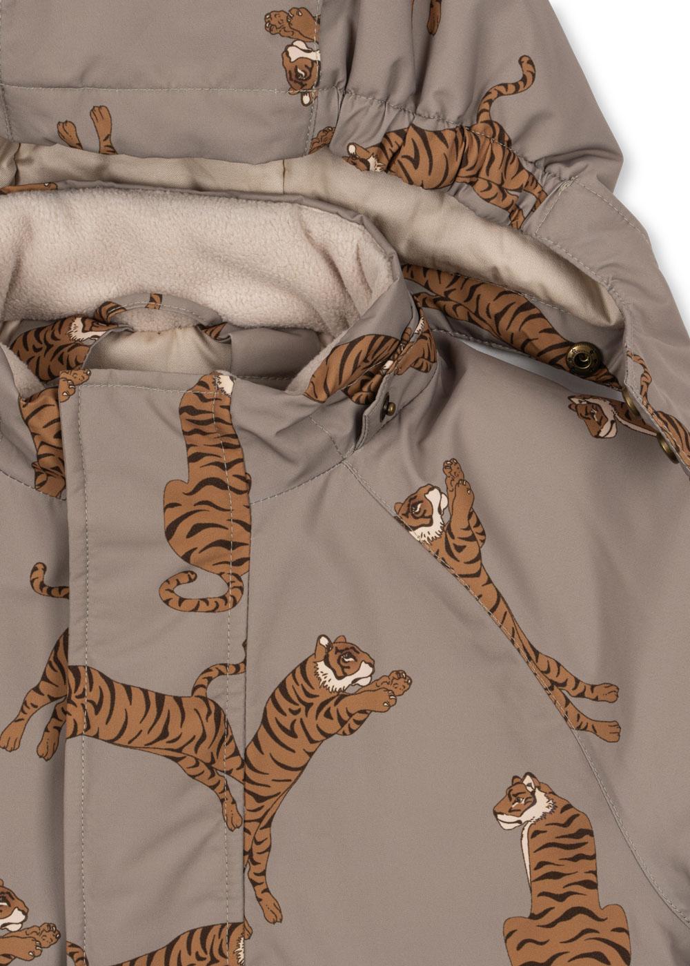 【Konges Sløjd】NOHR SNOWSUIT PRINT - TIGER OAK