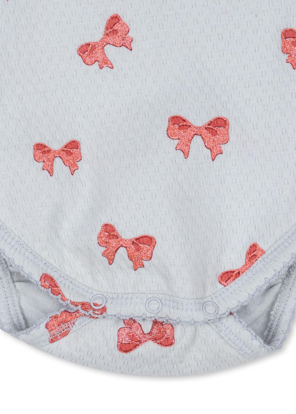 【Konges Sløjd】SUI FRILL BODY GOTS - ROSIA BLUE BOW