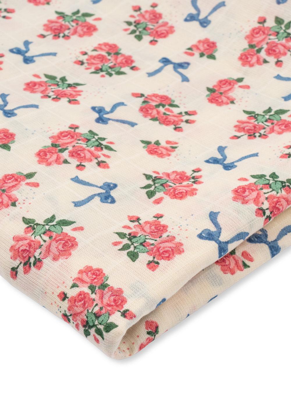【Konges Sløjd】BIG MUSLIN SWADDLE GOTS - BELLA ROSITA