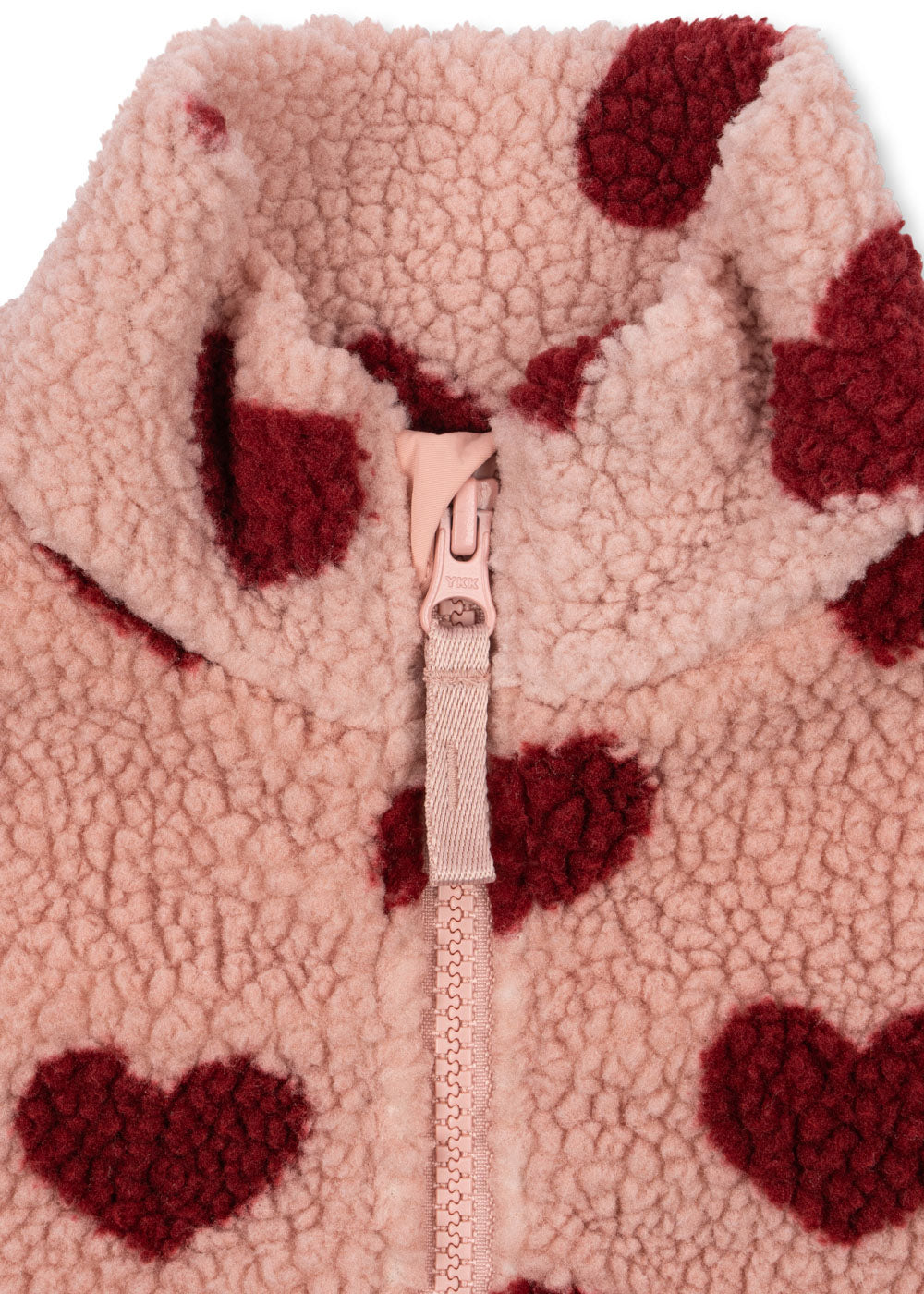 【Konges Sløjd】JODY TEDDY HALF ZIP GRS - COEUR MELLOW