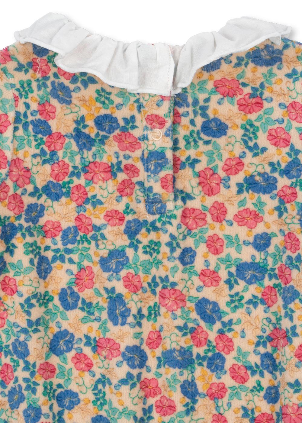 【Konges Sløjd】MIFFA FRILL ONESIE GOTS - FIOLA