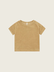 【ORGANIC ZOO / オーガニックズー】Wheat Terry Boxy T-Shirt トップス｜オーガニックコットン キッズ