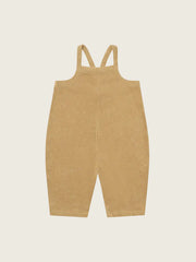 【ORGANIC ZOO】Wheat Terry Cropped Dungarees